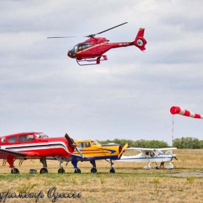 Самолеты и вертолеты на Одесском фестивале малой авиации 2012