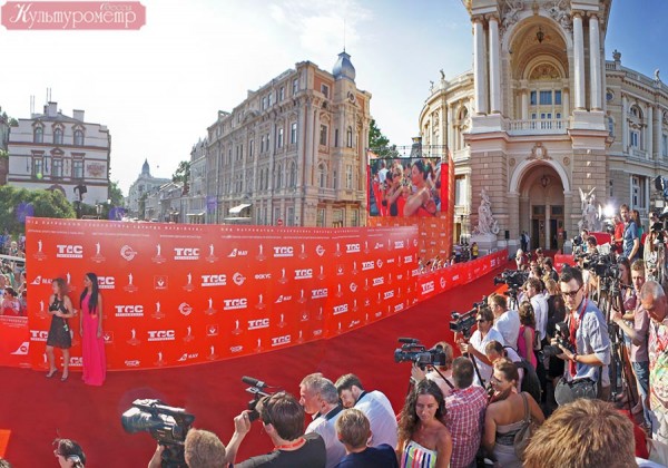Красная дорожка одесского кинофестиваля