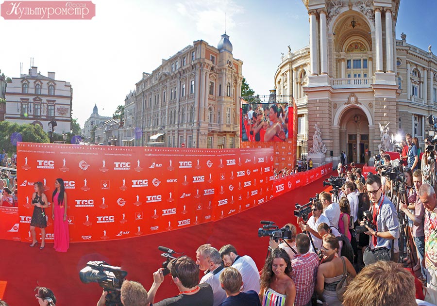 Красная дорожка одесского кинофестиваля