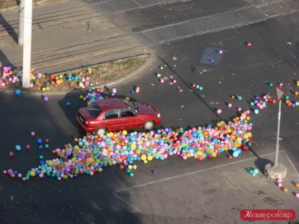 Воздушные шары на улицах Одессы (4)