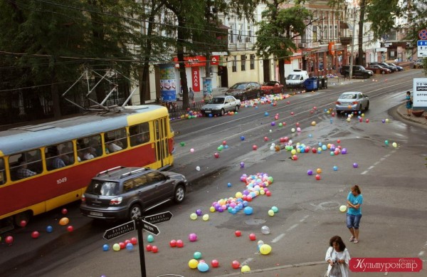 Воздушные шары на улицах Одессы (5)