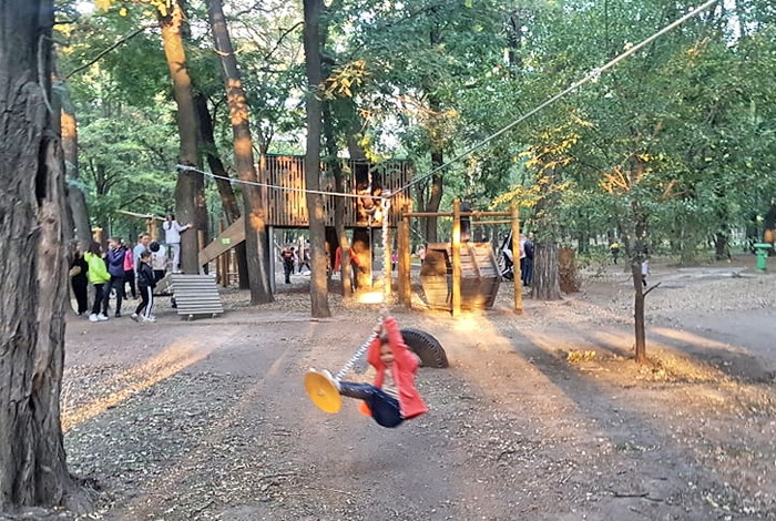 В парке Шевченко открылась удивительная детская площадка – это проект  многодетной мамы (фото) | Новости Одессы